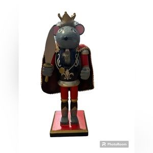 Nutcracker “Mouse King Rat”. | 14” Tall| Limited Edition 2007